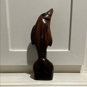 Wooden Fish Sculpture